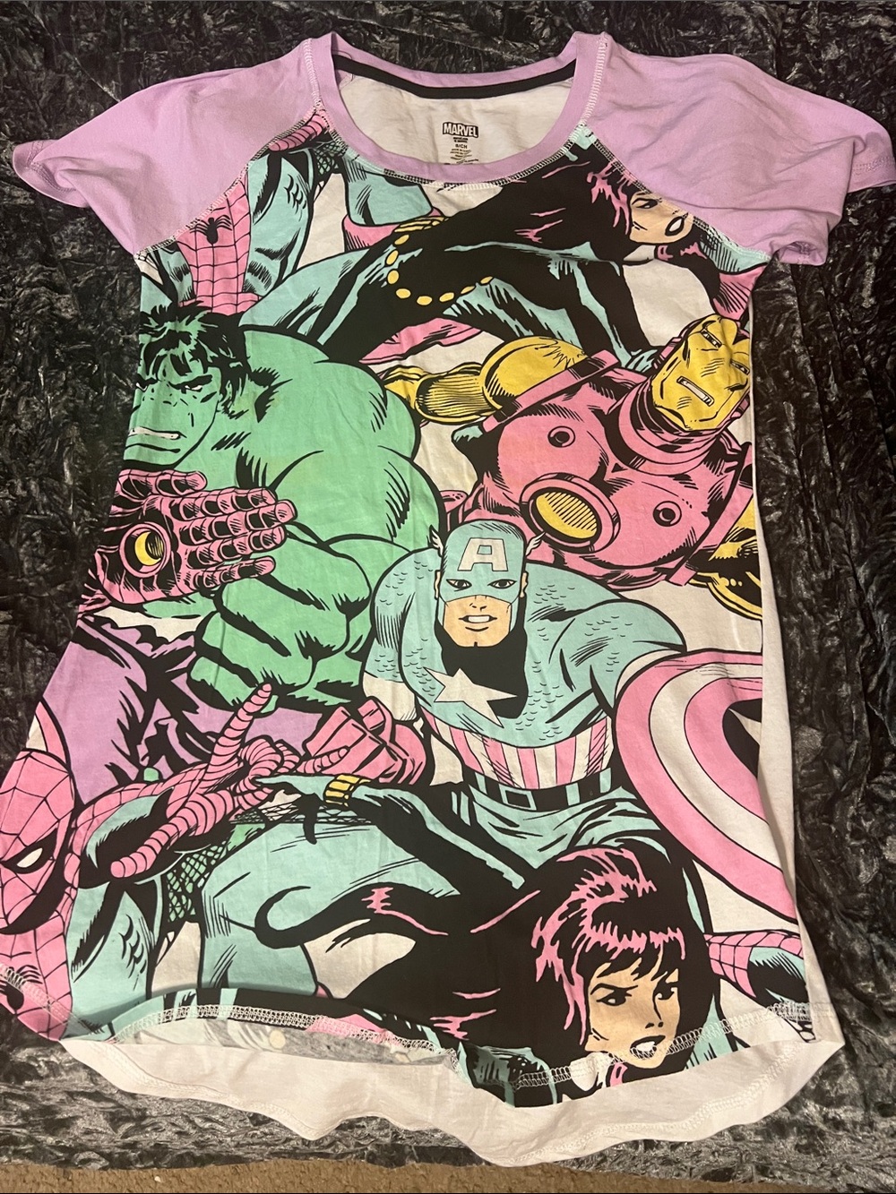 Marvel Sleep Shirt Size S